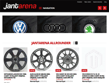 Tablet Screenshot of jantarena.com